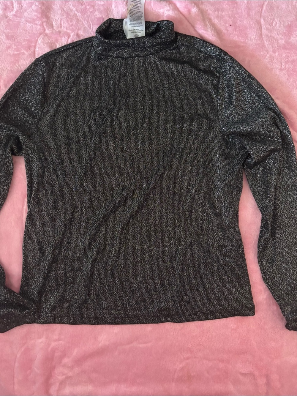 Sparkly Mockneck tops